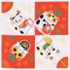 Furoshiki COCHAE: Manekineko rojo