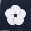 Furoshiki HARE TSUTSUMI: Pine Bamboo Plum Azul Marino