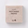 Bloque MOTTAINAI Memo: Marmoleado