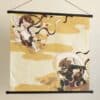 Furoshiki Fujin Raijin: Auspicious Cloud Beige (nube auspiciosa) - Imagen 5