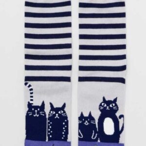 Tabi (calcetines o medias japonesas) Shimaneko Gatitos y líneas