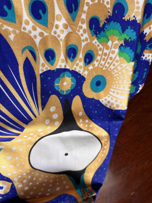 Koinobori small: PEACOCK o PAVO REAL - Imagen 4