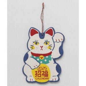 calendario 2025 manekineko gato