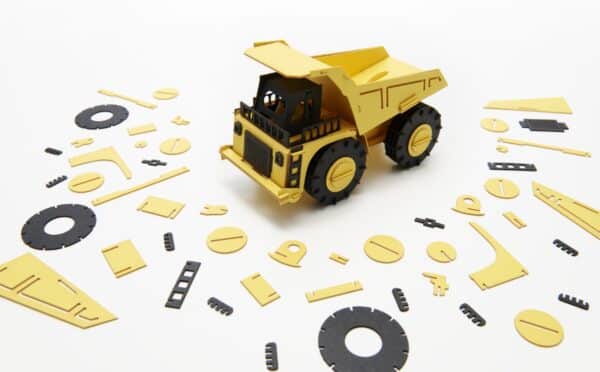 Cars craft grande: Camión volquete – Dump truck - Imagen 3