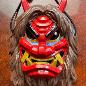 Máscara tradicional japonesa: NAMAHAGE