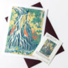 Ukiyo-e Print: Kirifuri Waterfall (vertical) - Imagen 2