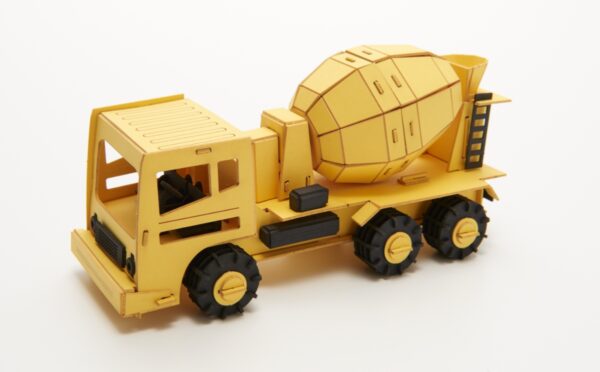 Cars craft grande: Mezcladora - Mixer car