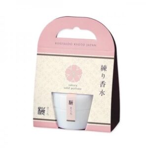 Perfume sólido japonés sakura