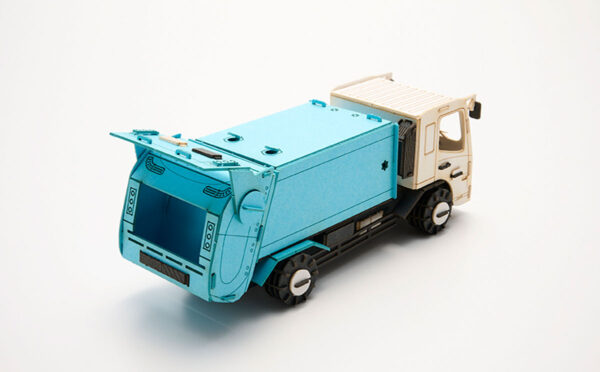 Cars craft Transportation: Camión japonés de basura - Garbage Truck - Imagen 2