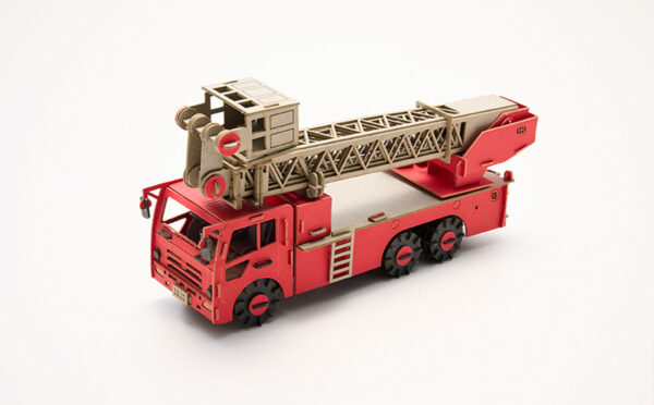 Cars craft Emergency: Camion de bomberos - Ladder truck